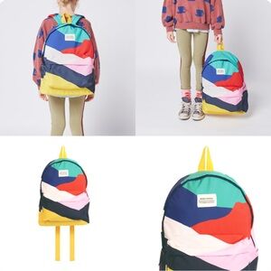 Bobo Choses Abstract Print Colorful Kids Backpack